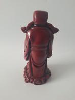 Mooi Chinees beeldje van man met bal van de 3 wiseman, Ophalen of Verzenden, Zo goed als nieuw, Mens