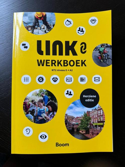 Vu NT2 - LINK 0 -> A2 Werkboek (Herziene editie 2023), Boeken, Schoolboeken, Zo goed als nieuw, Nederlands, Overige niveaus, Ophalen of Verzenden