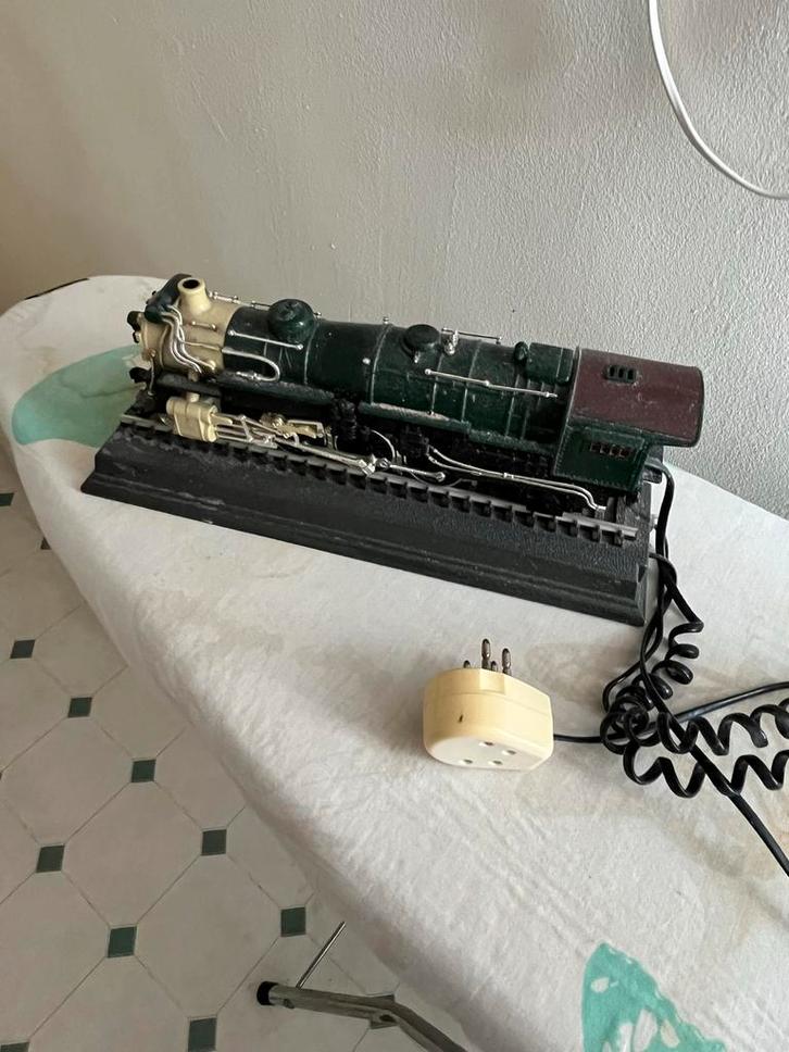 Vintage Trein Telefoon, Telecommunicatie, Vaste telefoons | Niet Draadloos, Gebruikt, Met draaischijf, Ophalen