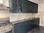 Keuken incl apparatuur, Huis en Inrichting, Keuken | Complete keukens, Ophalen, Gebruikt, Zwart, Enkelwandige keuken