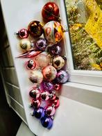 Vintage kerstballen, Diversen, Kerst, Ophalen of Verzenden, Zo goed als nieuw