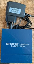 Netgear GS105 5 kanaals Gigabit Switch met originele voeding, Computers en Software, Netwerk switches, Ophalen of Verzenden, Zo goed als nieuw