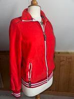 HKM rood fleece vest maat S, Ophalen of Verzenden, Zo goed als nieuw, Maat 38/40 (M), Rood