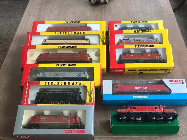 FLEISCHMANN  DIGITALE  ELEKTRA  LOCS  (299), Hobby en Vrije tijd, Modeltreinen | H0, Nieuw, Locomotief, Gelijkstroom, Fleischmann