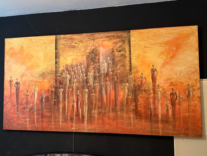 Schilderij 200x100 - Prachtig Kunstwerk, Antiek en Kunst, Kunst | Schilderijen | Klassiek, Ophalen
