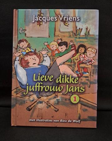Kinderboek Lieve dikke juffrouw Jans deel 1 Jacques Vriens beschikbaar voor biedingen
