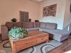 Massief Teak salontafel, Huis en Inrichting, Tafels | Salontafels, Ophalen, 100 tot 150 cm, Teakhout, 50 tot 100 cm