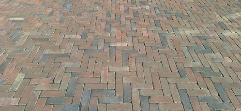 Restpartij gebakken stenen dikformaat en waaltjes, Tuin en Terras, Tegels en Klinkers, Nieuw, Klinkers, Natuursteen, 5 tot 10 m²