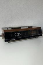 Te koop: Sony TFM-C580W flip klok wekkerradio, Ophalen of Verzenden, Gebruikt