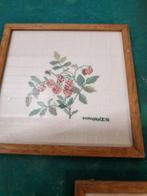 geborduurde schilderijtjes, Huis en Inrichting, Woonaccessoires | Schilderijen, Tekeningen en Foto's, Ophalen of Verzenden, 'T Olde Gre-j