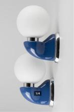 vintage set wandlampen Luigi Colani space age Sorento, Ophalen, Zo goed als nieuw, Glas, Space age