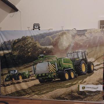 Uniek en zeldzaam John Deere doek / banner beschikbaar voor biedingen