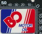 Sticker: BO Motor Oil (1), Ophalen of Verzenden, Zo goed als nieuw, Auto of Motor