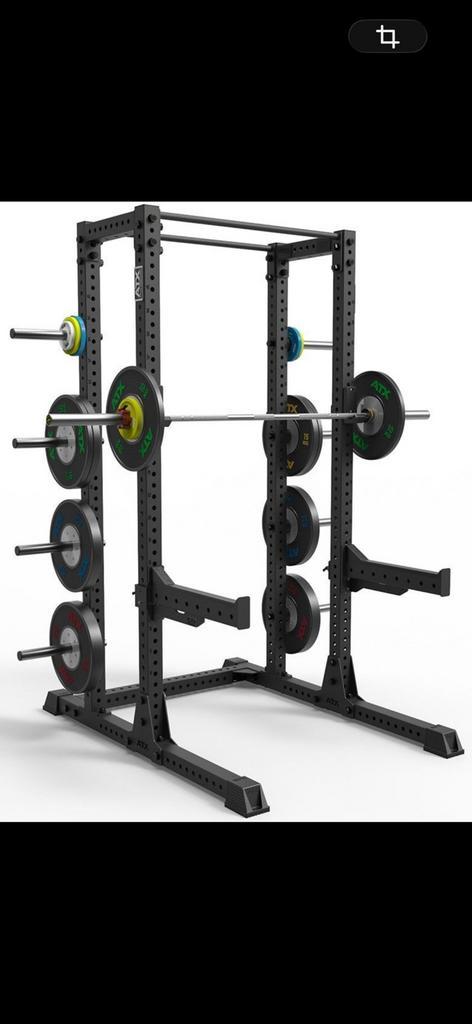 ATX 800 Serie Half Rack – Zwaarste uitvoering 2 stuks, Sport en Fitness, Fitnessmaterialen, Zo goed als nieuw, Overige typen, Armen