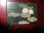Koelkastmagneet, detail schilderij Monet, waterlelies, Ophalen of Verzenden, Gebruikt
