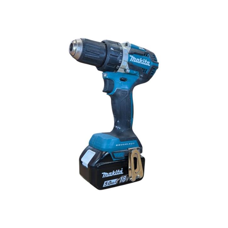 Makita DDF484 Boormachine Body 2021 Incl. 5.0Ah 18v Accu, Doe-het-zelf en Verbouw, Gereedschap | Boormachines, Zo goed als nieuw