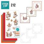 Stitch and Do 212 Yvonne Creations Gnomes Cookies borduurset, Hobby en Vrije tijd, Kaarten | Zelf maken, ., Overige typen, Fantasie