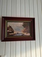 Schilderij Elly Plegt Almelo Weerribben, Ophalen of Verzenden