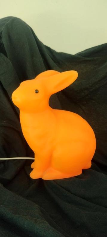 Heico konijn lamp fluo oranje beschikbaar voor biedingen
