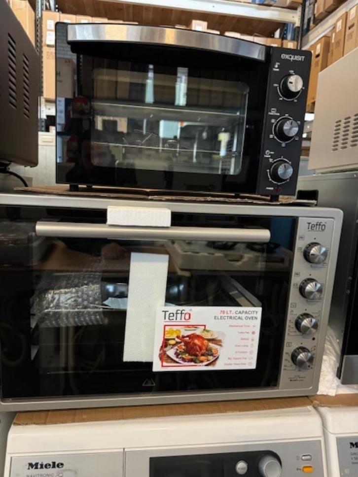 Ruim assortiment aan kwaliteits ovens., Witgoed en Apparatuur, Ovens, Nieuw, Minder dan 45 cm, Hete lucht, Ophalen