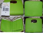 Michael Kors Jet groen Bifold portemonnee met logo, Sieraden, Tassen en Uiterlijk, Portemonnees, Ophalen of Verzenden, Nieuw, Groen