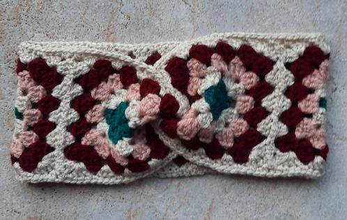 Gehaakte oorwarmers haarband hoofdband, Hobby en Vrije tijd, Breien en Haken, Nieuw, Haken, Overige typen, Ophalen of Verzenden