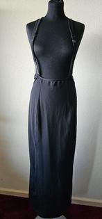 zwarte maxi jurk van Marithe francois girbaud maat 40 (22725, Ophalen of Verzenden, Maat 38/40 (M), Zwart, Onder de knie