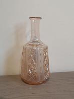 Art Deco Rosaline Pink Roze Glazen Karaf Vaas Verreries, Antiek en Kunst, Antiek | Glas en Kristal, Ophalen of Verzenden