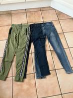 3 Stoere broeken, prima staat, maat 164, Gebruikt, Ophalen of Verzenden, Jongen, Broek