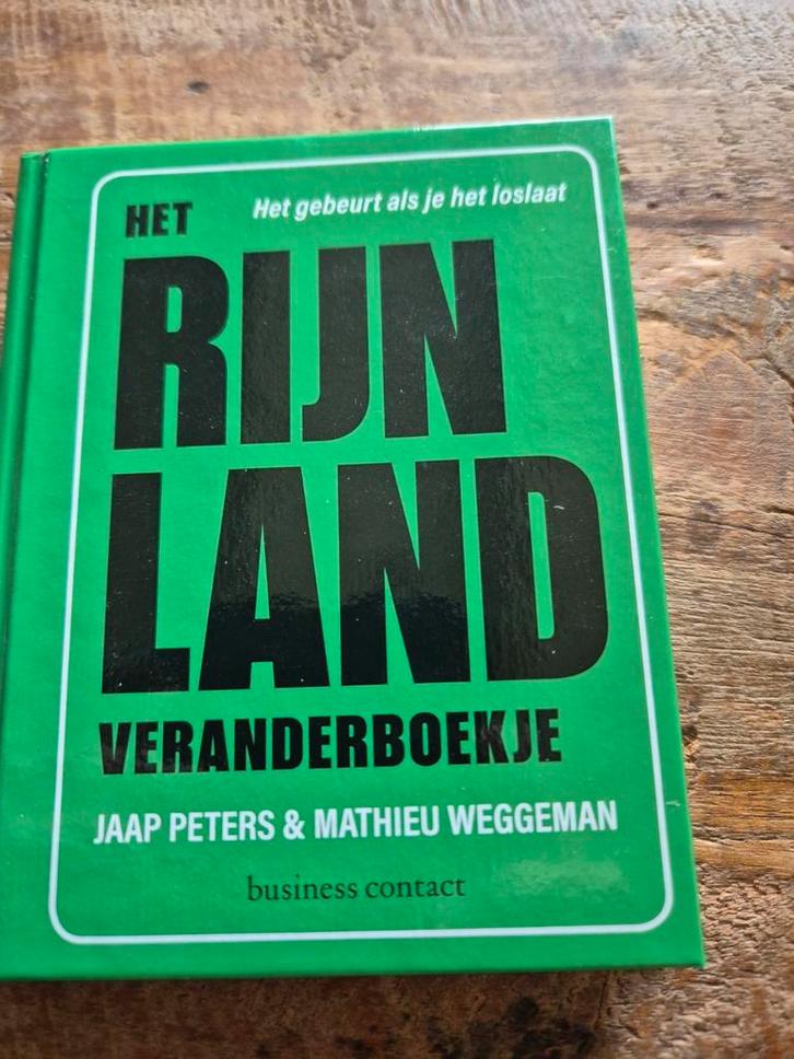 Jaap Peters - Het Rijnland veranderboekje, Boeken, Wetenschap, Zo goed als nieuw, Sociale wetenschap, Ophalen of Verzenden