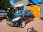 Ford Ka 1.2 51KW 2009 Zwart, Voorwielaandrijving, 1242 cc, 4 cilinders, 4 stoelen