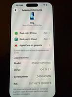 Iphone15 pro max, Telecommunicatie, Mobiele telefoons | Apple iPhone, IPhone 15 Pro Max, Zo goed als nieuw, Zonder simlock, Zonder abonnement