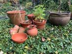 Terra Cotta Bloempotten Set, Ophalen, Tuin, Steen, Gebruikt
