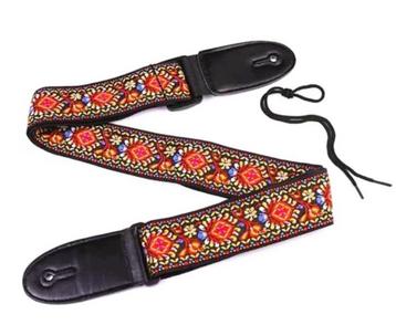 gitaarband / verstelbare band 65-125 cm in blauw of rood  beschikbaar voor biedingen