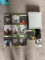 Xbox 360, Spelcomputers en Games, Spelcomputers | Xbox 360, Ophalen, 360 S, Met 2 controllers, Zo goed als nieuw