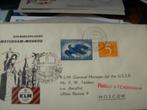 No8022 KLM Amsterdam Moscow 16-7-1958 Zoekt u jaargangen 196, Postzegels en Munten, Postzegels | Eerstedagenveloppen, Nederland