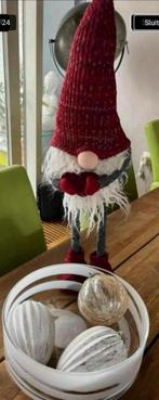 Kerst : Grote Kerstbal/ Houten Huisje /Lichtsnoer hart etc., Diversen, Kerst, Ophalen of Verzenden, Zo goed als nieuw