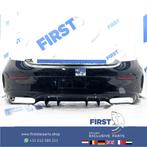 C205 C63 AMG ACHTERBUMPER zwart wit grijs Mercedes C Klasse, Gebruikt, -, Ophalen of Verzenden, Achter