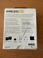 Rode Wireless GO Microfoonsysteem, Ophalen of Verzenden, Gebruikt, Overige typen, Draadloos
