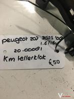 Peugeot 207 1.6 16v  2008 Km Tellerklok, Auto-onderdelen, Dashboard en Schakelaars, Ophalen of Verzenden, Gebruikt