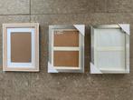 2 Ribba IKEA fotolijsten + houten lijst (KWF), Ophalen of Verzenden, Zo goed als nieuw