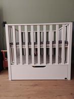 TWF box Bas met lade mat wit met matras en afneembaar kleed, Kinderen en Baby's, Boxen, Ophalen, Zo goed als nieuw, Lade