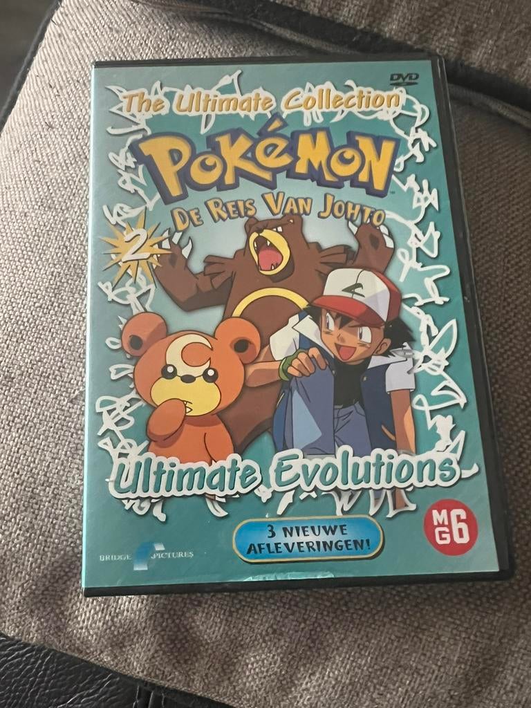 Pokemon dvd Ultimate evolutions, Cd's en Dvd's, Alle leeftijden, Ophalen of Verzenden, Zo goed als nieuw, Anime (Japans)