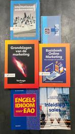 6 verplichte schoolboeken voor commerciële economie, Nieuw, Ophalen of Verzenden