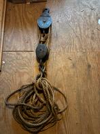 Vintage hand scheepstakel, Watersport en Boten, Bootonderdelen, Ophalen, Gebruikt
