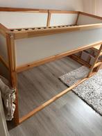 Hoogslaper en laag bed, Eenpersoons, Ophalen of Verzenden, Zo goed als nieuw, 90 cm