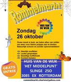 Rommelmarkt 26 oktober - Rotterdam Charlois, Tickets en Kaartjes, Eén persoon
