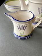 Koffiemelk kannetje Zeller Keramik Germany, decor lavendel, Huis en Inrichting, Keramiek, Overige typen, Ophalen of Verzenden