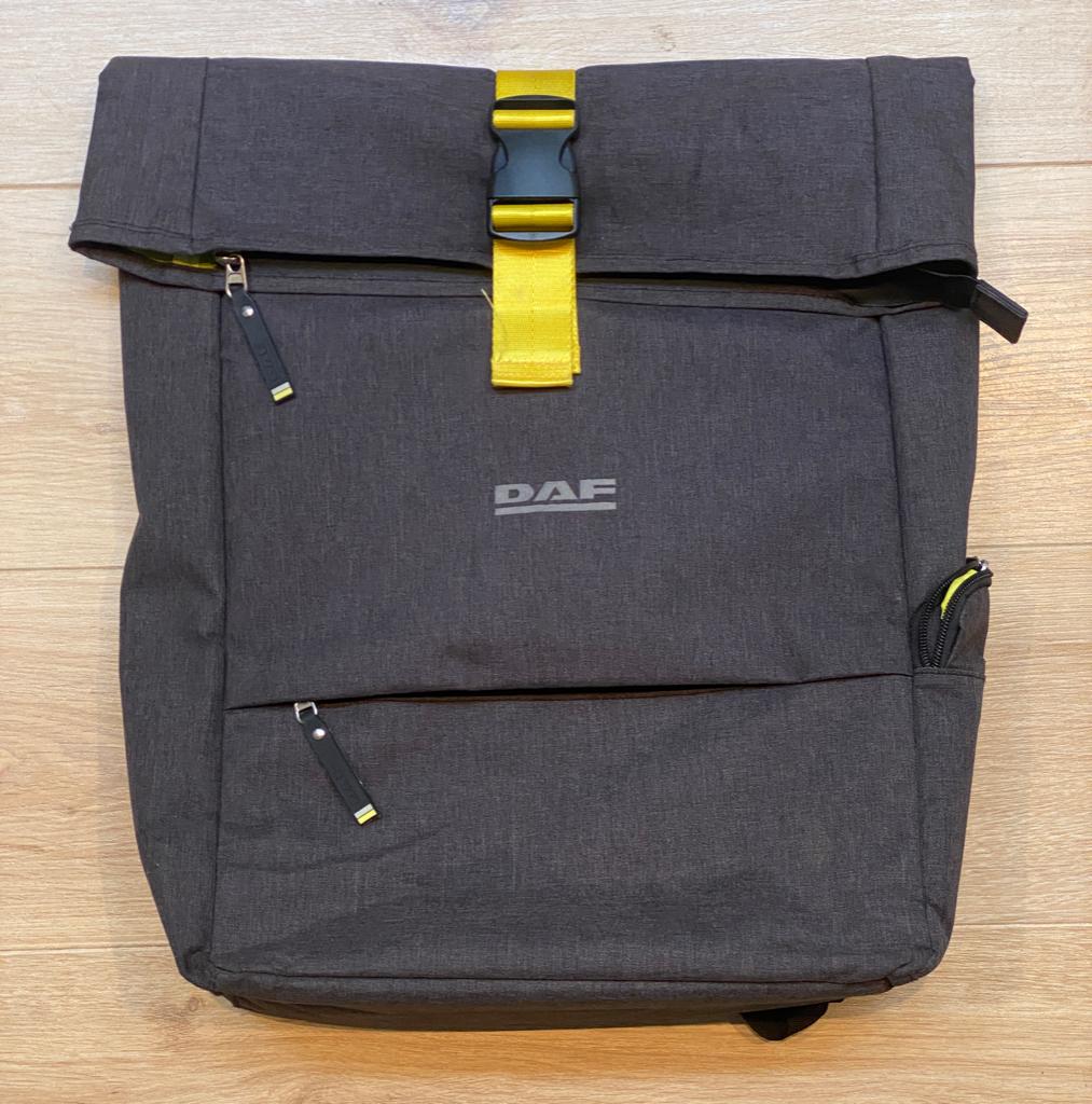 Mooie stevige DAF Trucks rugzak met laptop vak en accenten, Sieraden, Tassen en Uiterlijk, Overige merken, 40 cm of meer, Verzenden