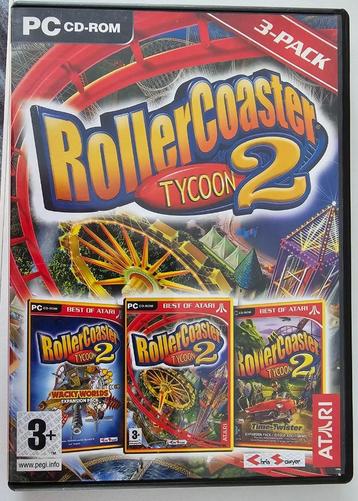 ROLLERCOASTER TYCOON 2 incl uitbreiding. (3 cd versie) beschikbaar voor biedingen